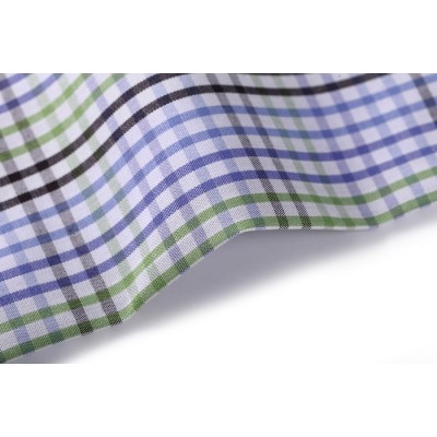 China supplier woven 100 cotton garment colorful guangzhou shirt men fabric textile