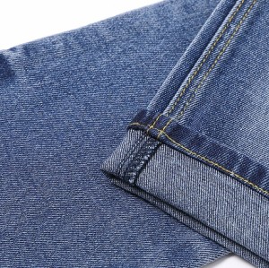 China wholesales high stretch cotton polyester denim fabric for jeans