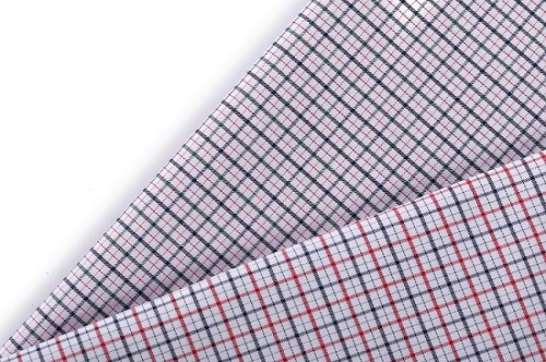 Factory direct sales soft breathable check 100 cotton fabric wholesale