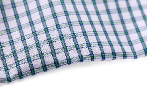 Factory price various size 100% cotton plaid thermal fabric for clothes