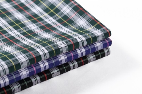 Customized design printed yarn dyed woven cotton shirt mercerizing fabric textile