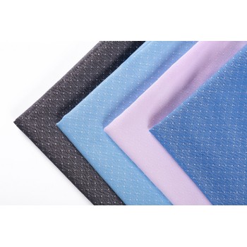 Quality assurance Guangzhou new design women rayon thin polyester fabric for dress
