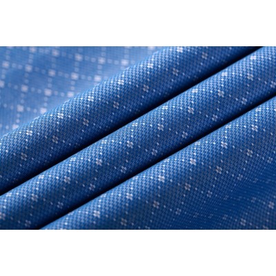 Quality assurance Guangzhou new design women rayon thin polyester fabric for dress