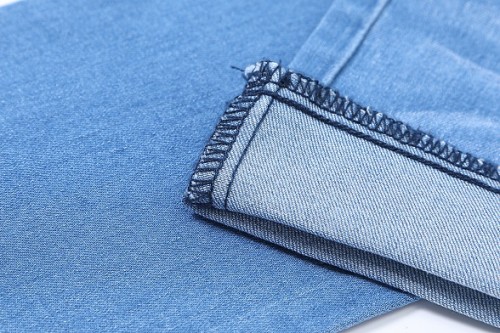 Eco-friendly bulk stock stretchable denim fabric for jeans