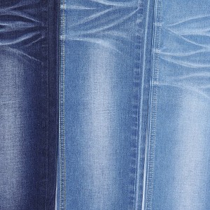 Eco-friendly bulk stock stretchable denim fabric for jeans