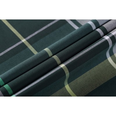 New Style Fashion Egyptian Mercerizing 100% Cotton Fabrics High Quality Stock Shirt Woven Fabric