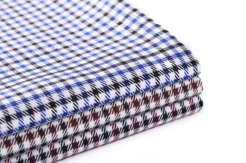 Wholesale custom woven plain poplin 100 cotton fabric material textile