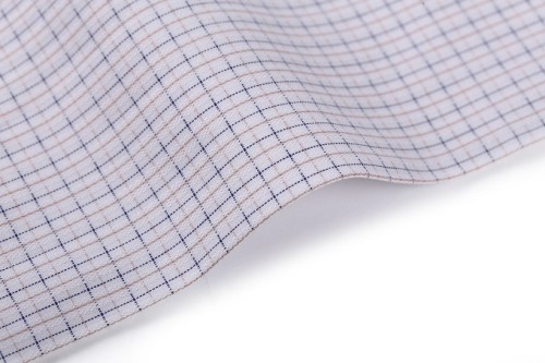 Factory sale new design soft thin check cotton shirting fabric