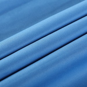 Guangzhou Customized elastic for swimsuits navy blue polyester fabric specification