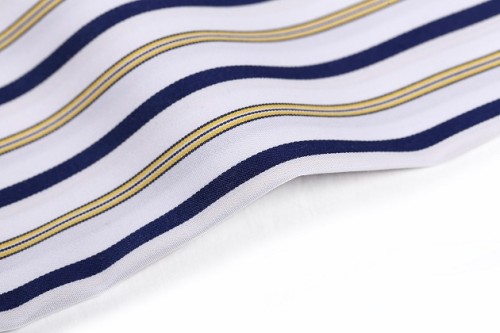 Hot sale fashion striped shirting woven textile fabric high quality wholesale custom 100% cotton fabric
