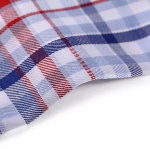 New fashion shirting yarn dyed stocklot density 100 cotton textile and fabrics