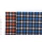 Wholesale color shirting 3d woven check fabric stocklot textile