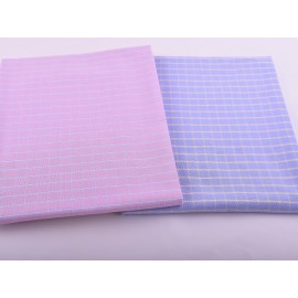 High Density Fashion Checked Shirting Woven Fabrics Wholesale Custom 100 Cotton Shirts Fabric