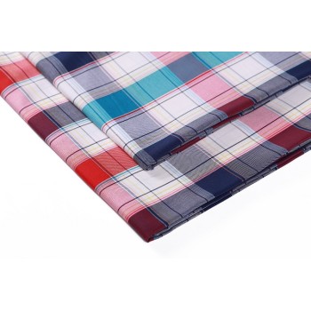 Hot sale fashion clothing woven fabric wholesale custom 100 cotton shirting fabric