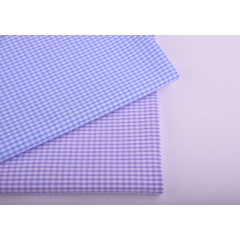 Manufacturer produce wholesale 100% cotton plaid shirt cheap fabric from china