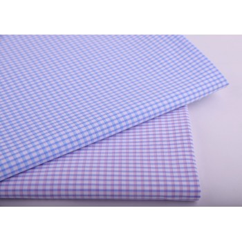Manufacturer produce wholesale 100% cotton plaid shirt cheap fabric from china