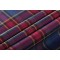 New design soft woven plain clothing fabric fashion 100% cotton check fabric for shirting