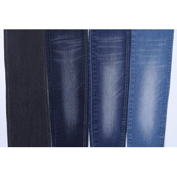 Factory price fast delivery blue stock denim fabric for jeans