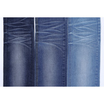 Wholesale custom cotton polyester breathable soft denim fabric for jeans