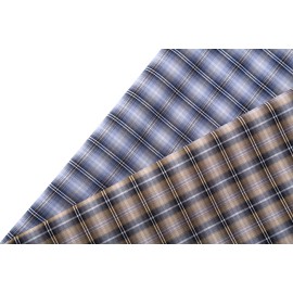 High quality custom plaid shirting woven textile fabric stocklot new style fashion 100% cotton fabric for shirt