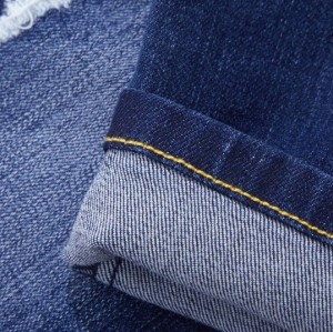 Custom high quality jeans soft poly denim fabric
