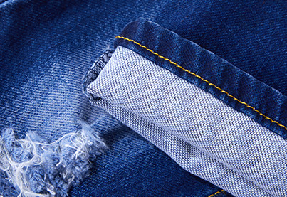 Fashion wholesale breathable spandex denim fabric with elastane