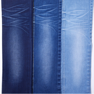 Fashion wholesale breathable soft denim fabric with elastane