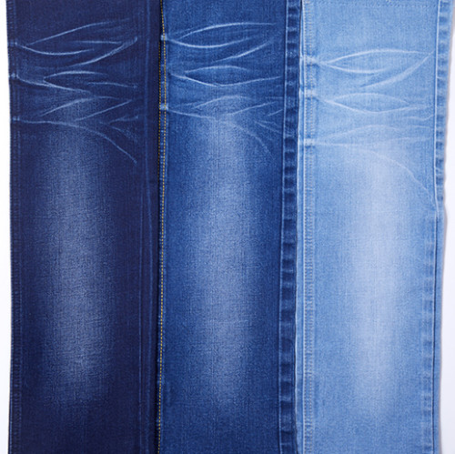 Fashion wholesale breathable soft denim fabric with elastane