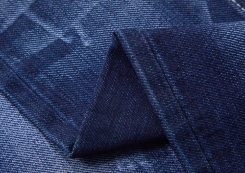 Factory custom design newest soft breathable spandex denim fabric