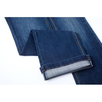 Woven cotton poly viscose spandex denim fabric for fashion jeans dress stock lot