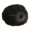 Elegant Hair  Thin skin 0.04mm-0.06mm  #1B color human hair toupee