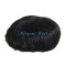 Elegant Hair full swiss lace base natural black color with full bleaching knots men toupee
