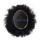 Elegant hair 6mm 1B# color full lace man weave