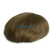 Elegant Hair Undetectable SWISS Lace with Thin Skin Back and Sides Hairpieces for Men