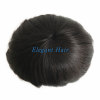 Elegant Hair Fine Mono with Thin Skin Perimeter Hairreplacement for Men