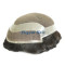 Human Hair Men's Toupee Fine Welded Mono Human Hair Replacement System