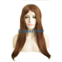 Brazilian virgin hair front silk top wig