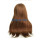 Brazilian virgin hair front silk top wig