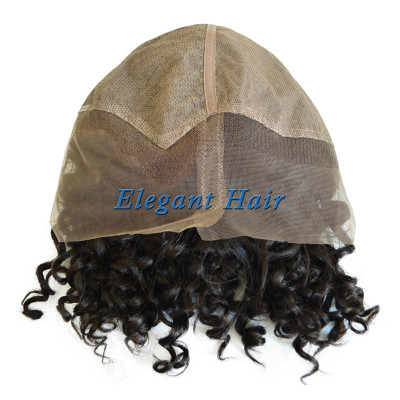 Full silk top swiss lace human hair wig