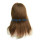 Human hair silk top lace wig