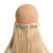 Human hair mono lace wig