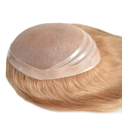 All Swiss Lace Women Hair Toupee