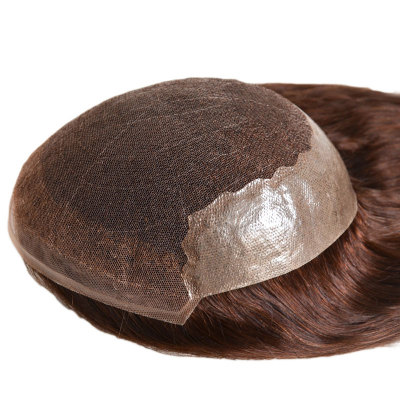 Fast Shipping Women Toupee French Lace with Clear PU Back Sides Q6 style
