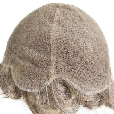 Men wig indian full lace hair system wholesale for men