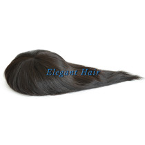Indian remy hair full swiss lace women toupee