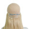 Chinese virgin hair fine mono lace wig