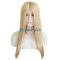 Chinese virgin hair fine mono lace wig