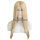 Chinese virgin hair fine mono lace wig