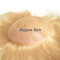 Chinese virgin hair full swiss lace men toupee