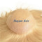 Chinese virgin hair full swiss lace men toupee